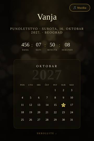 Tema Zlatna noć